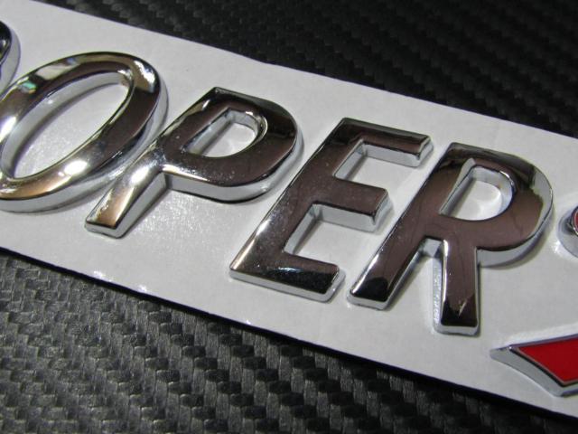 ●BMW MINI COOPER S TYPEメタル製 トランク専用 セパレートタイプ エンブレム < 自動車/バイク ●BMW MINI COOPER S TYPEメタル製 トランク専用 セパレートタイプ エンブレム < 自動車/バイク