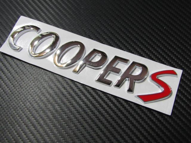 ●BMW MINI COOPER S TYPEメタル製 トランク専用 セパレートタイプ エンブレム < 自動車/バイク ●BMW MINI COOPER S TYPEメタル製 トランク専用 セパレートタイプ エンブレム < 自動車/バイク
