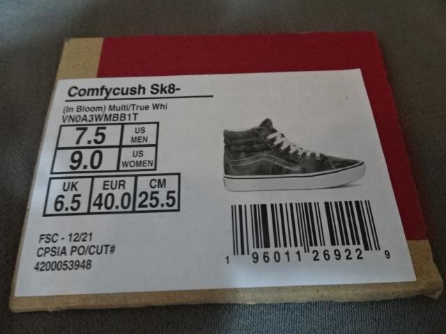 USAwyVANSzoY USAyComfyCush Sk8 Hiz25.5Z`  uh 