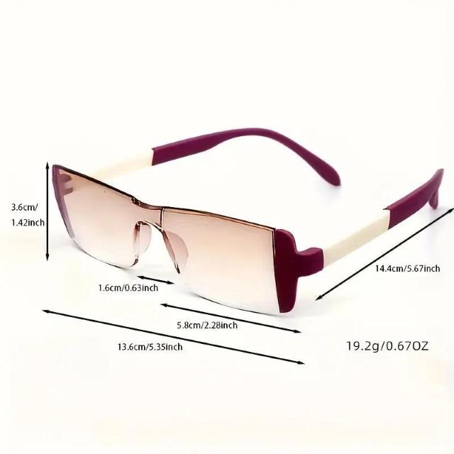 残1点★爆ヤス価格490円★遠近老眼鏡ワンピースファッション老眼メガネ超軽量リーダー女性 +2.0 レッド < 女性ファッション  残1点★爆ヤス価格490円★遠近老眼鏡ワンピースファッション老眼メガネ超軽量リーダー女性 +2.0 レッド < 女性ファッションの