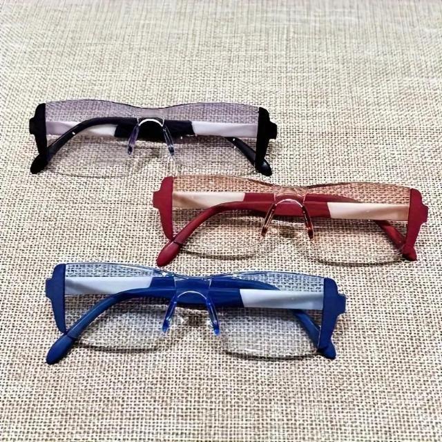 残1点★爆ヤス価格490円★遠近老眼鏡ワンピースファッション老眼メガネ超軽量リーダー女性 +2.0 レッド < 女性ファッション  残1点★爆ヤス価格490円★遠近老眼鏡ワンピースファッション老眼メガネ超軽量リーダー女性 +2.0 レッド < 女性ファッションの