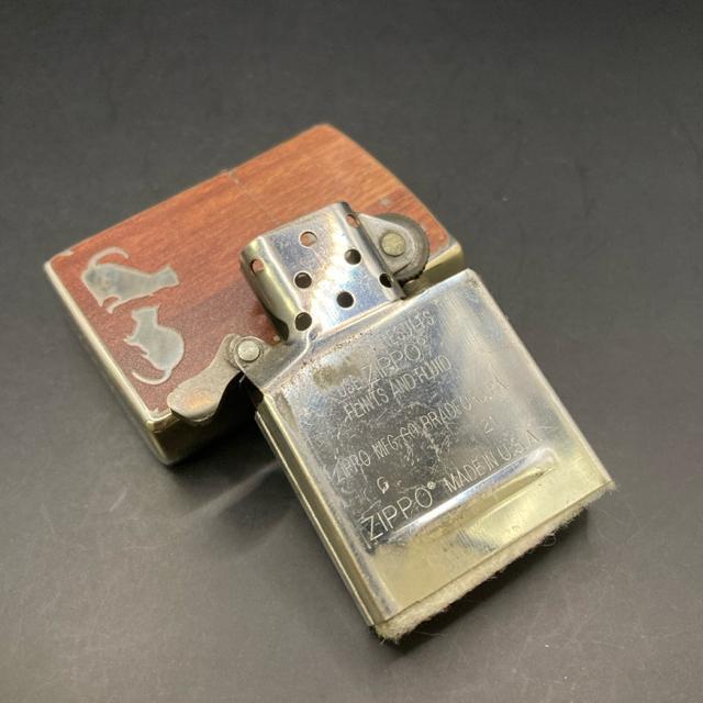 即決 zippo ジッポー 三日月 ネコ 猫 C 23 < 男性ファッション 即決 zippo ジッポー 三日月 ネコ 猫 C 23 < 男性ファッションの