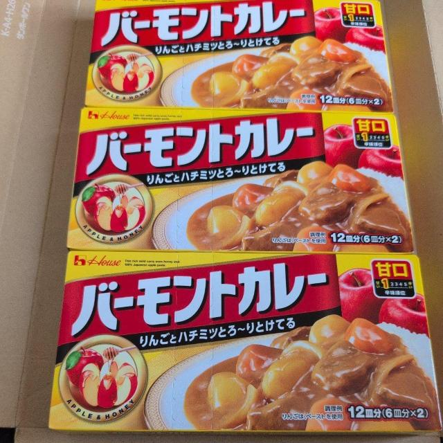 特別価格■ バーモントカレー甘口3箱 < グルメ/ドリンク 特別価格■ バーモントカレー甘口3箱 < グルメ/ドリンクの