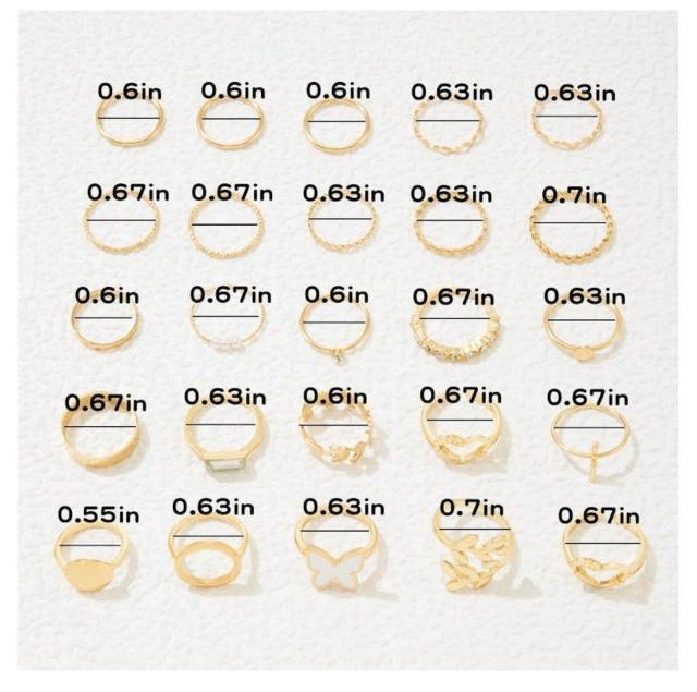 未使用 レディースリング 21個セット < 女性アクセサリー/時計 未使用 レディースリング 21個セット < 女性アクセサリー/時計の