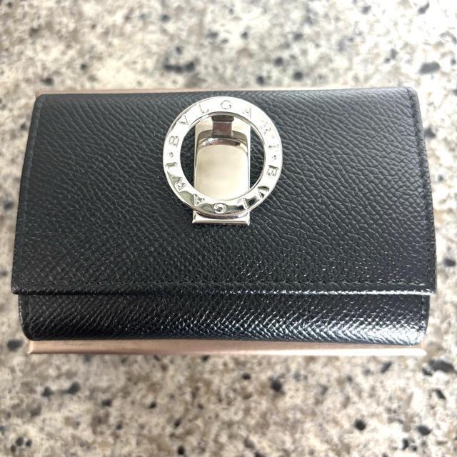 �y���g�p�zBVLGARI �u���K�� �u���b�N ���U�[ 6�A�L�[�P�[�X �� ���t�� �M�����e�B�[�J�[�h �� �u�����h�� 