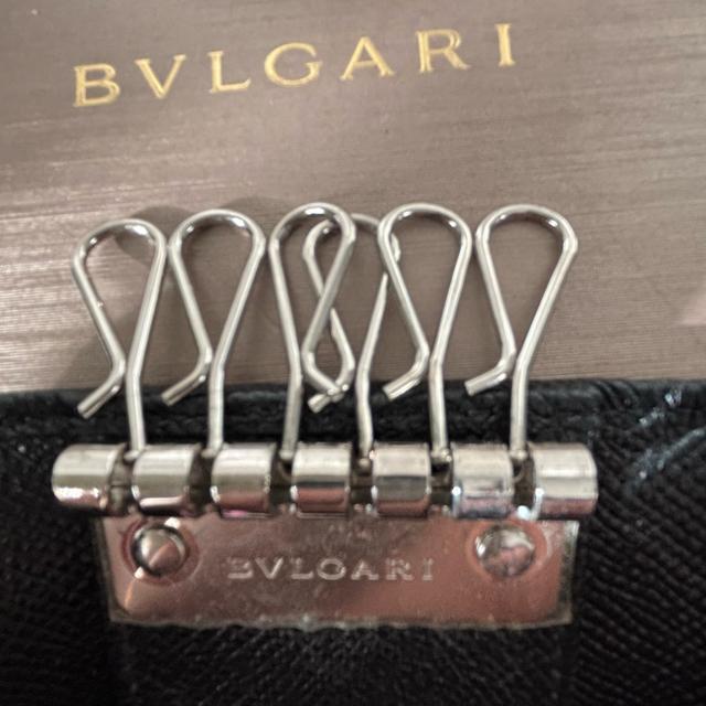 �y���g�p�zBVLGARI �u���K�� �u���b�N ���U�[ 6�A�L�[�P�[�X �� ���t�� �M�����e�B�[�J�[�h �� �u�����h�� 