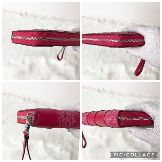 【極美品】MICHAEL KORS マイケルコース 長財布 JET SET スタッズ パッチワーク コンチネンタル ウォレット < ブランド 【極美品】MICHAEL KORS マイケルコース 長財布 JET SET スタッズ パッチワーク コンチネンタル ウォレット < ブランドの