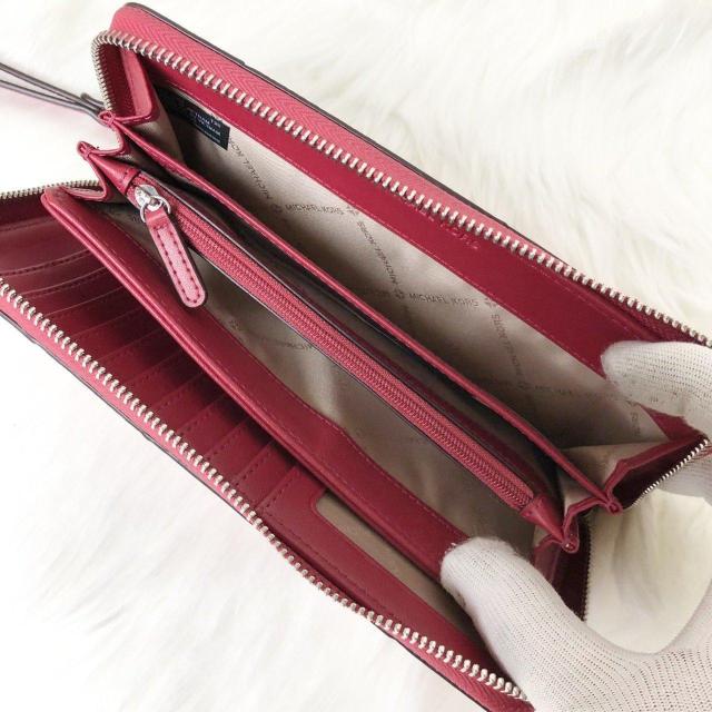 【極美品】MICHAEL KORS マイケルコース 長財布 JET SET スタッズ パッチワーク コンチネンタル ウォレット < ブランド 【極美品】MICHAEL KORS マイケルコース 長財布 JET SET スタッズ パッチワーク コンチネンタル ウォレット < ブランドの