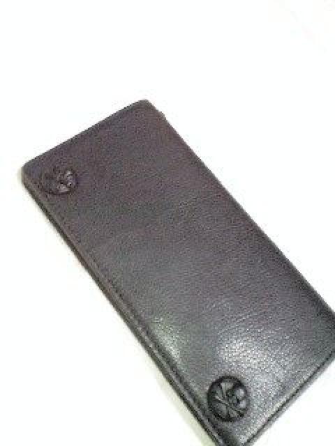 新品ROENロエン スカルボタンロングレザーウォレット 長財布 < ブランド  新品ROENロエン スカルボタンロングレザーウォレット 長財布  < ブランドの