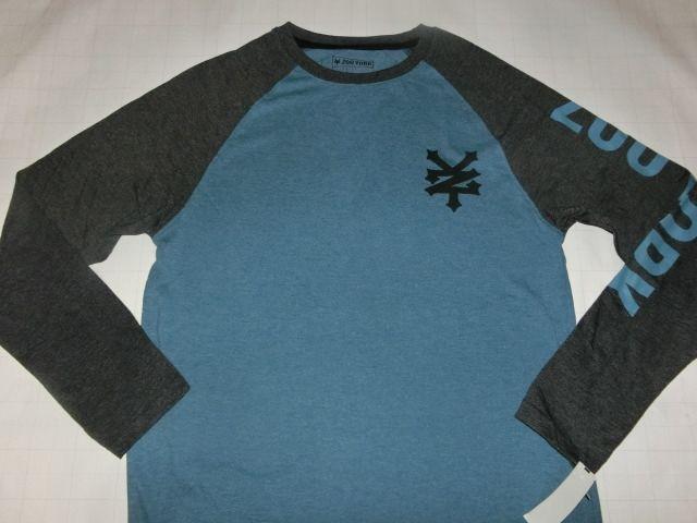 アメカジ【ZOOYORK】腕部分ロゴプリント ロングT US Lサイズ < 男性ファッション  アメカジ【ZOOYORK】腕部分ロゴプリント ロングT US Lサイズ  < 男性ファッションの