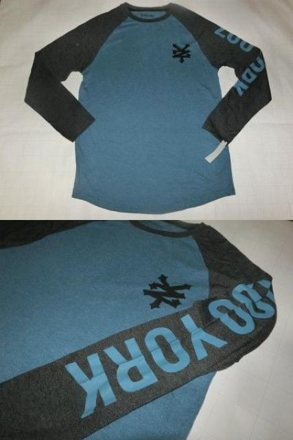 アメカジ【ZOOYORK】腕部分ロゴプリント ロングT US Lサイズ < 男性ファッション  アメカジ【ZOOYORK】腕部分ロゴプリント ロングT US Lサイズ < 男性ファッションの