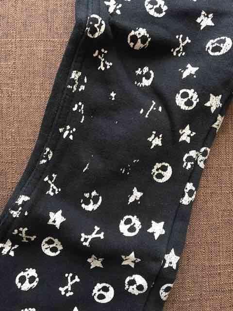 super neo☆スカル☆ドクロ☆ズボン☆パンツ☆80cm < キッズ/ベビー  super neo☆スカル☆ドクロ☆ズボン☆パンツ☆80cm < キッズ/ベビーの