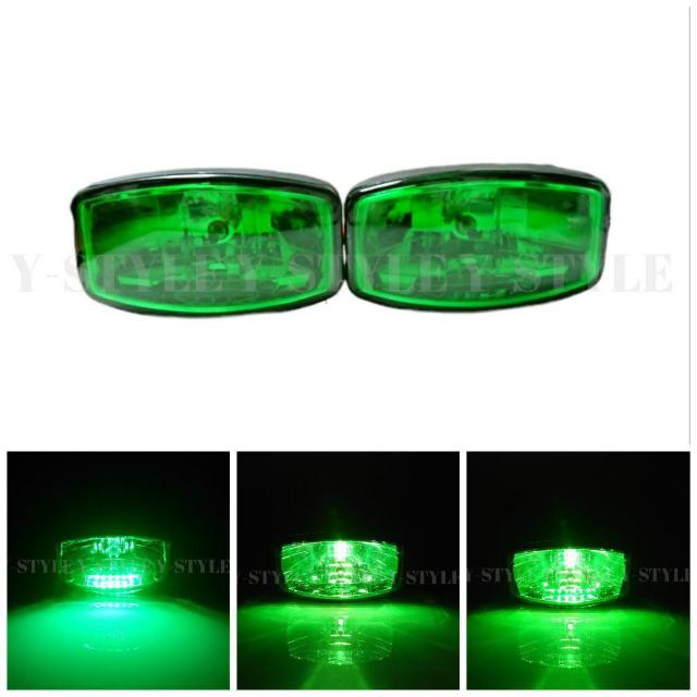 オーバルフォグランプ 24V H7 LEDポジション 2個 グリーン < 自動車/バイク オーバルフォグランプ 24V H7 LEDポジション 2個 グリーン < 自動車/バイク