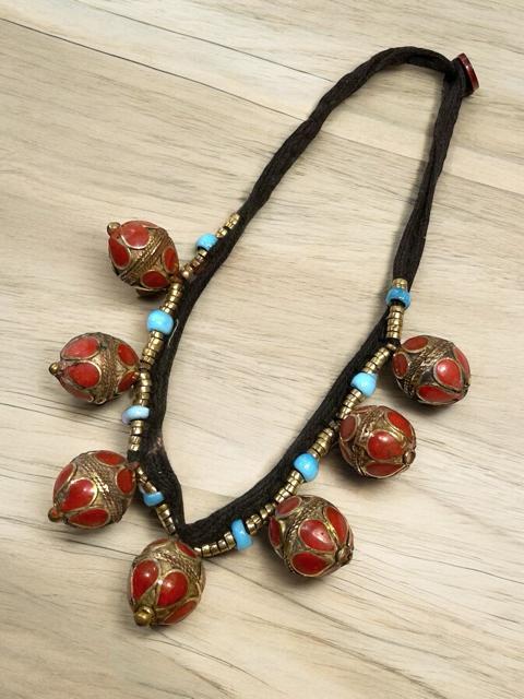 アフガニスタンネックレス★ベリーダンス★ビンテージ★クチ族 < 女性アクセサリー/時計 アフガニスタンネックレス★ベリーダンス★ビンテージ★クチ族 < 女性アクセサリー/時計の