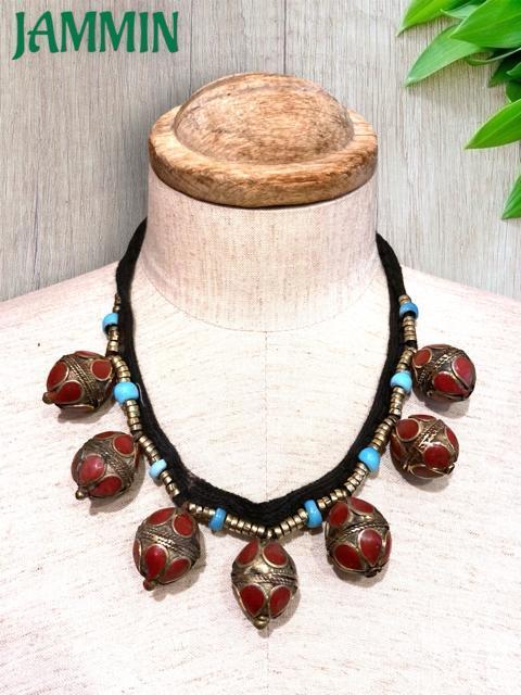 アフガニスタンネックレス★ベリーダンス★ビンテージ★クチ族 < 女性アクセサリー/時計 アフガニスタンネックレス★ベリーダンス★ビンテージ★クチ族 < 女性アクセサリー/時計の