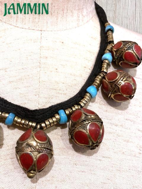 アフガニスタンネックレス★ベリーダンス★ビンテージ★クチ族 < 女性アクセサリー/時計 アフガニスタンネックレス★ベリーダンス★ビンテージ★クチ族 < 女性アクセサリー/時計の