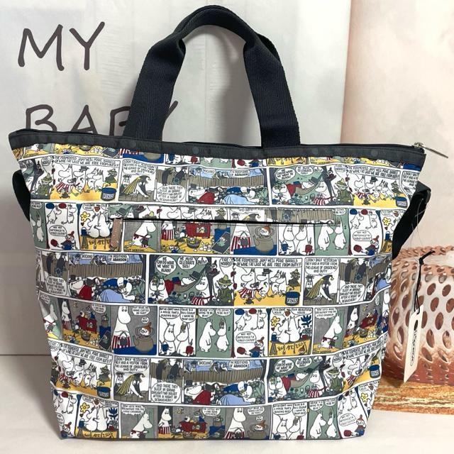 ★新品未使用★LeSportsac レスポートサック ムーミン コミックス  2WAYトートバッグ  4360 送料無料 < 女性ファッション  ★新品未使用★LeSportsac レスポートサック ムーミン コミックス  2WAYトートバッグ  4360 送料無料 < 女性ファッションの
