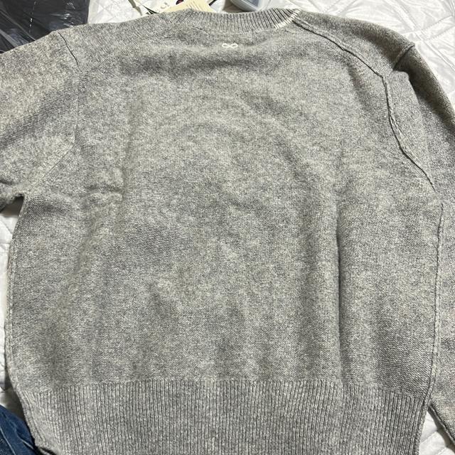 新品UNIQLOプレミアムラムクルーネックセーターグレーL < ブランド  新品UNIQLOプレミアムラムクルーネックセーターグレーL < ブランドの