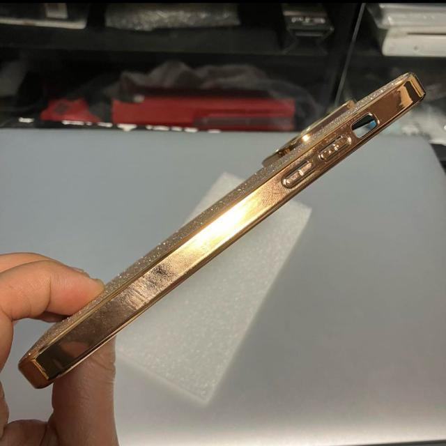 【保管未使用品】【グリッターゴールド】 iPhoneケース < 家電/AV  【保管未使用品】【グリッターゴールド】 iPhoneケース < 家電/AVの
