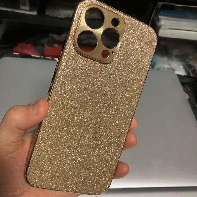 【保管未使用品】【グリッターゴールド】 iPhoneケース < 家電/AV  【保管未使用品】【グリッターゴールド】 iPhoneケース < 家電/AVの