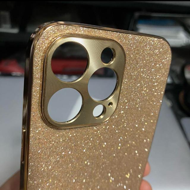 【保管未使用品】【グリッターゴールド】 iPhoneケース < 家電/AV  【保管未使用品】【グリッターゴールド】 iPhoneケース < 家電/AVの