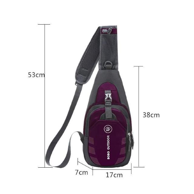 ボディバッグ 撥水加工 カジュアル ストリート スポーツ アウトドア メンズ レディス 超軽量 約36x17x7cm < 男性ファッション  ボディバッグ 撥水加工 カジュアル ストリート スポーツ アウトドア メンズ レディス 超軽量 約36x17x7cm < 男性ファッションの