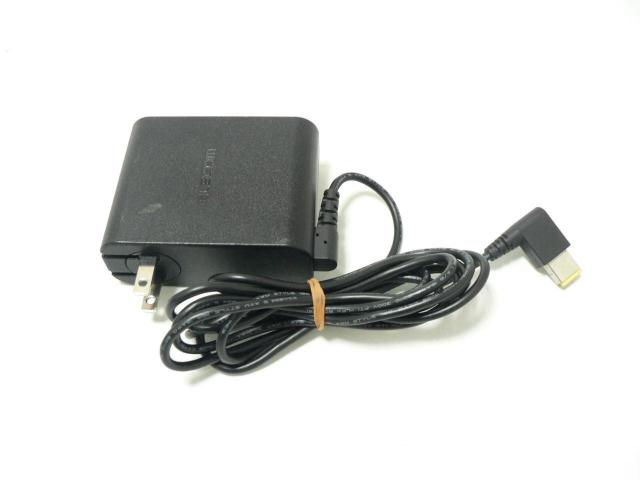 ELECOM ノートパソコン用ACアダプタ ・ 角型 20V・ACDC-2065NEBK・ASSA6G-200325 < PC本体/周辺機器 ELECOM ノートパソコン用ACアダプタ ・ 角型 20V・ACDC-2065NEBK・ASSA6G-200325 < PC本体/周辺機器の