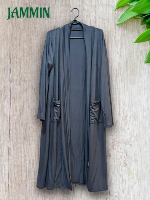 ストレッチロングカーディガン グレー アジアン エスニック ヒッピー 男女兼用 < 女性ファッション ストレッチロングカーディガン グレー アジアン エスニック ヒッピー 男女兼用 < 女性ファッションの