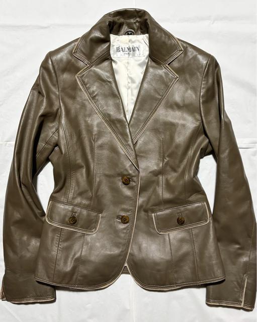 �V�i �߂� ���i BALMAIN �o���}�� ���� �_�炩 �r�v ���� ���U�[ �W���P�b�g �C�O�u�����h �n�C�u�����h �t�A�E�^�[ �� �����t�@�b�V������ 