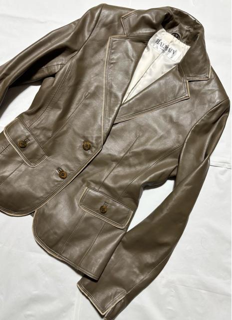 �V�i �߂� ���i BALMAIN �o���}�� ���� �_�炩 �r�v ���� ���U�[ �W���P�b�g �C�O�u�����h �n�C�u�����h �t�A�E�^�[ �� �����t�@�b�V������ 