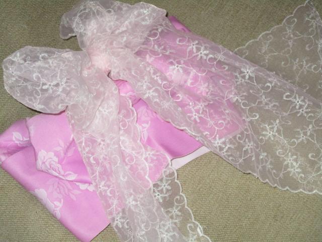 未使用☆レディース浴衣用ヘコ帯*キラキララメ*ライトピンク < 女性ファッション  未使用☆レディース浴衣用ヘコ帯*キラキララメ*ライトピンク < 女性ファッションの