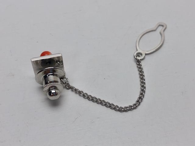 B046 美品★ 本珊瑚 サンゴ タイピン タイタック < 男性アクセサリー/時計  B046 美品★ 本珊瑚 サンゴ タイピン タイタック < 男性アクセサリー/時計の