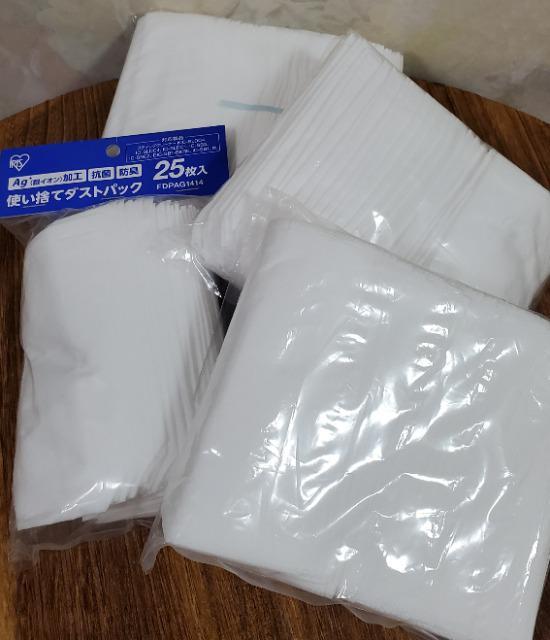 アイリスオーヤマ使い捨てダストパック/143枚/新品 < 家電/AV アイリスオーヤマ使い捨てダストパック/143枚/新品 < 家電/AVの