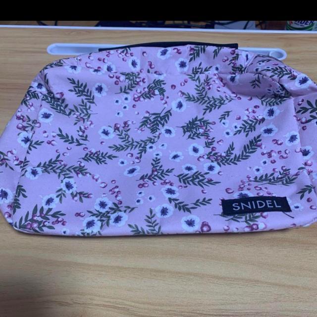 snidel☆小花柄☆紫☆収納ポーチ < ブランド  snidel☆小花柄☆紫☆収納ポーチ  < ブランドの