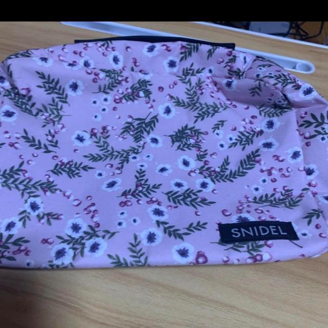 snidel☆小花柄☆紫☆収納ポーチ < ブランド  snidel☆小花柄☆紫☆収納ポーチ < ブランドの