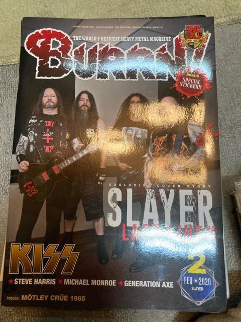 BURRN! (バーン) 2020年 02月号 スレイヤー SLAYER < 本/雑誌  BURRN! (バーン) 2020年 02月号 スレイヤー SLAYER  < 本/雑誌の