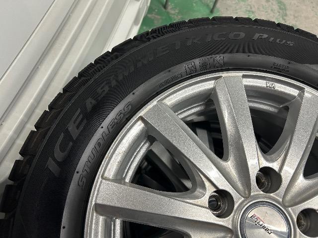 0110146)中古スタッドレスタイヤピレリアイスアシメトリコ4本アルミホイールセットミニバンサイズ195/65R15送料無料 < 自動車/バイク 0110146)中古スタッドレスタイヤピレリアイスアシメトリコ4本アルミホイールセットミニバンサイズ195/65R15送料無料 < 自動車/バイク
