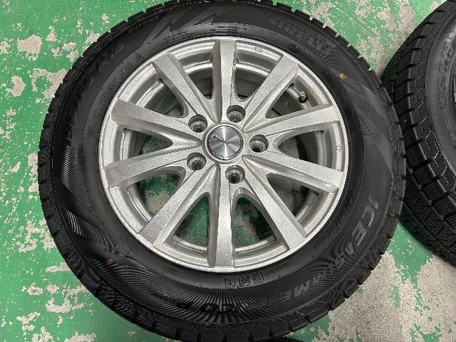 0110146)中古スタッドレスタイヤピレリアイスアシメトリコ4本アルミホイールセットミニバンサイズ195/65R15送料無料 < 自動車/バイク 0110146)中古スタッドレスタイヤピレリアイスアシメトリコ4本アルミホイールセットミニバンサイズ195/65R15送料無料 < 自動車/バイク