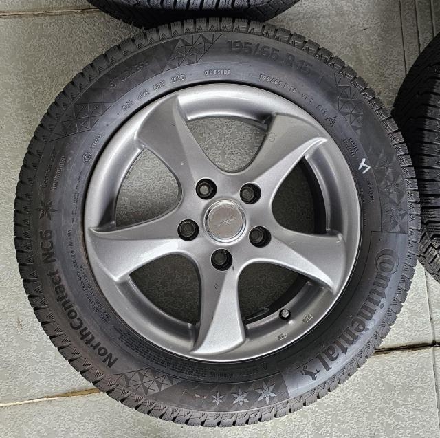 ブリヂストン TOPRUN 15インチ 15in 6J+45 114.3 コンチネンタルNC6冬用 4本セット195/65R15 < 自動車/バイク ブリヂストン TOPRUN 15インチ 15in 6J+45 114.3 コンチネンタルNC6冬用 4本セット195/65R15 < 自動車/バイク