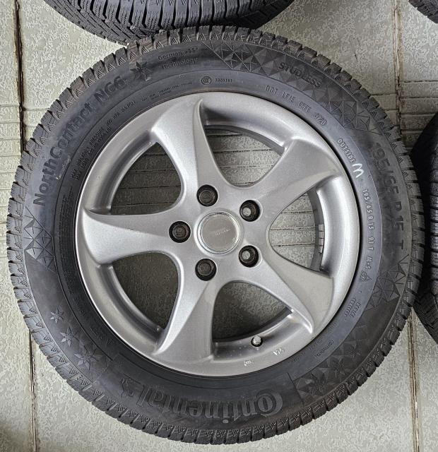 ブリヂストン TOPRUN 15インチ 15in 6J+45 114.3 コンチネンタルNC6冬用 4本セット195/65R15 < 自動車/バイク ブリヂストン TOPRUN 15インチ 15in 6J+45 114.3 コンチネンタルNC6冬用 4本セット195/65R15 < 自動車/バイク