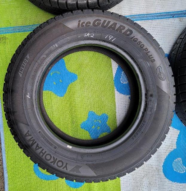 送料無料 バリ溝年式19 スタッドレス タイヤヨコハマ ice GUARD IG50 PLUS  16インチ215/65R16 < 自動車/バイク 送料無料 バリ溝年式19 スタッドレス タイヤヨコハマ ice GUARD IG50 PLUS  16インチ215/65R16 < 自動車/バイク