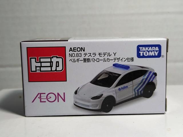 【AEON No.83】テスラ モデル Y ベルギー警察 パトロールカー デザイン仕様 < ホビー 【AEON No.83】テスラ モデル Y ベルギー警察 パトロールカー デザイン仕様 < ホビーの