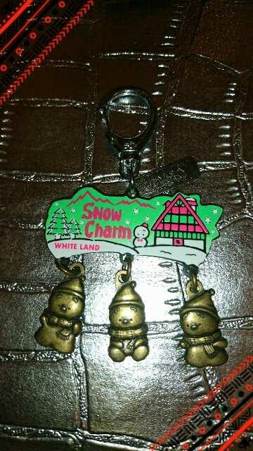 スノーチャーム マスコット 雪だるま レトロ キーホルダー 昭和 < 女性アクセサリー/時計 スノーチャーム マスコット 雪だるま レトロ キーホルダー 昭和 < 女性アクセサリー/時計の