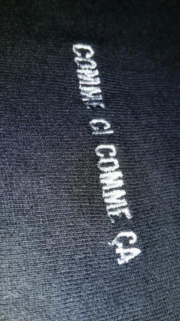 COMME  CI  COMME  CA◆黒のTシャツ◆Mサイズ < 男性ファッション  COMME  CI  COMME  CA◆黒のTシャツ◆Mサイズ < 男性ファッションの