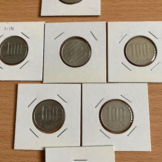 昭和62、64年500円 平成14、18年100円 平成14年1円 < ホビー 昭和62、64年500円 平成14、18年100円 平成14年1円 < ホビーの