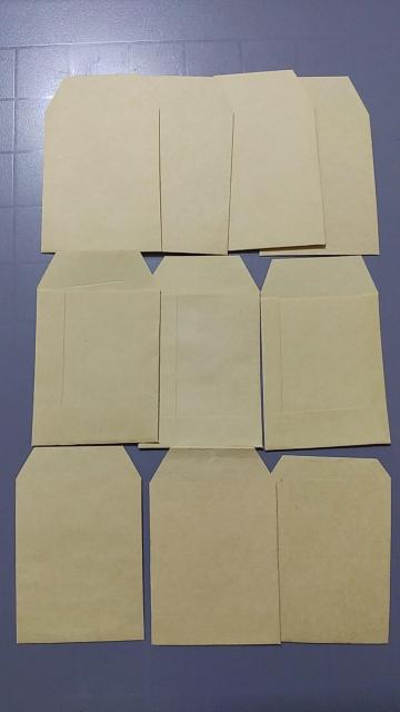 未使用 ハンドメイドぽち袋 4×5cm 縦型 10枚セット クラフト無地 < インテリア/ライフ  未使用 ハンドメイドぽち袋 4×5cm 縦型 10枚セット クラフト無地  < インテリア/ライフの