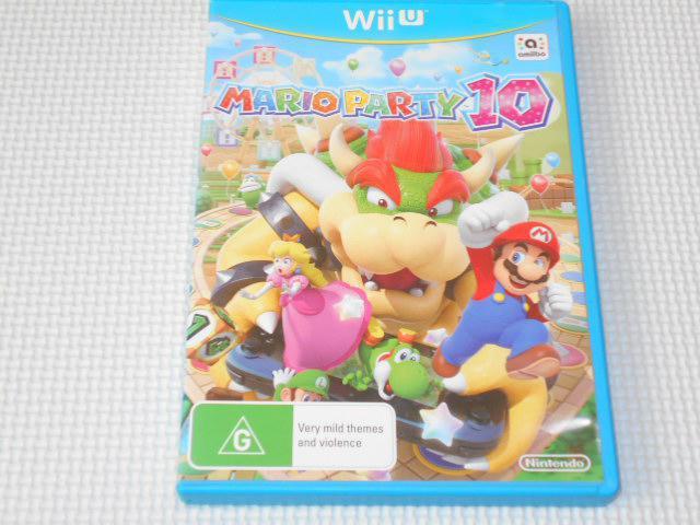 Wii U★MARIO PARTY 10 海外版 AU版★箱付・ソフト付 < ゲーム本体/ソフト  Wii U★MARIO PARTY 10 海外版 AU版★箱付・ソフト付  < ゲーム本体/ソフトの