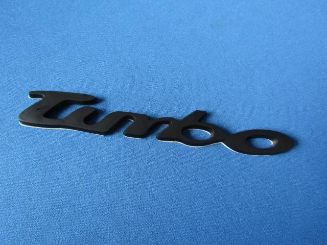 ●turbo ターボエンブレム  マッドブラック つや消しカラー仕様 新品● < 自動車/バイク ●turbo ターボエンブレム  マッドブラック つや消しカラー仕様 新品● < 自動車/バイク