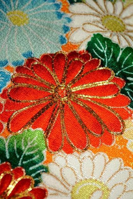 【最高級】美品 金彩 金駒シシュウ 花籠文 重ね衿付き 松坂屋扱い 振袖 身丈159cm 裄丈64.5cm T3458 < 女性ファッション  【最高級】美品 金彩 金駒シシュウ 花籠文 重ね衿付き 松坂屋扱い 振袖 身丈159cm 裄丈64.5cm T3458 < 女性ファッションの