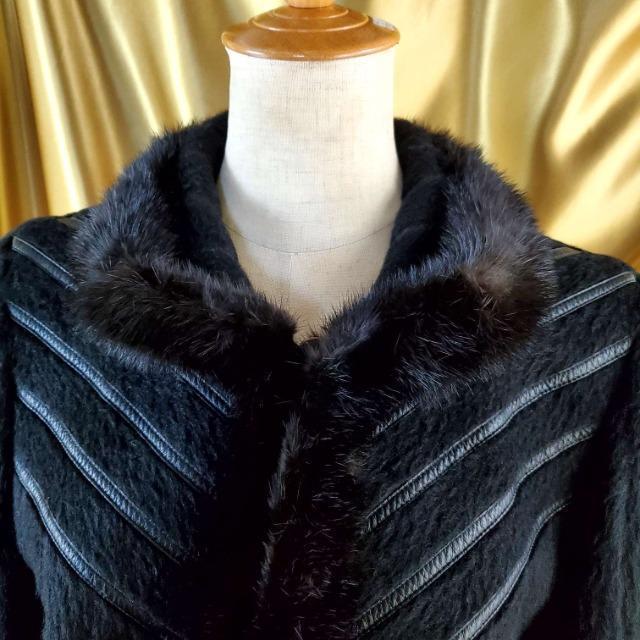 込み★669★ベルボニータ★ミンク&アルパカ100%★ハーフコート★F★ < 女性ファッション  込み★669★ベルボニータ★ミンク&アルパカ100%★ハーフコート★F★ < 女性ファッションの